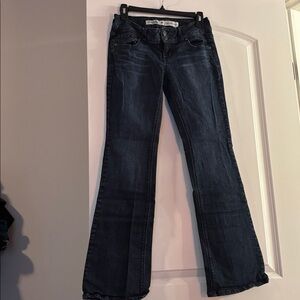 Charlotte Russe Dark Wash Flare Jeans